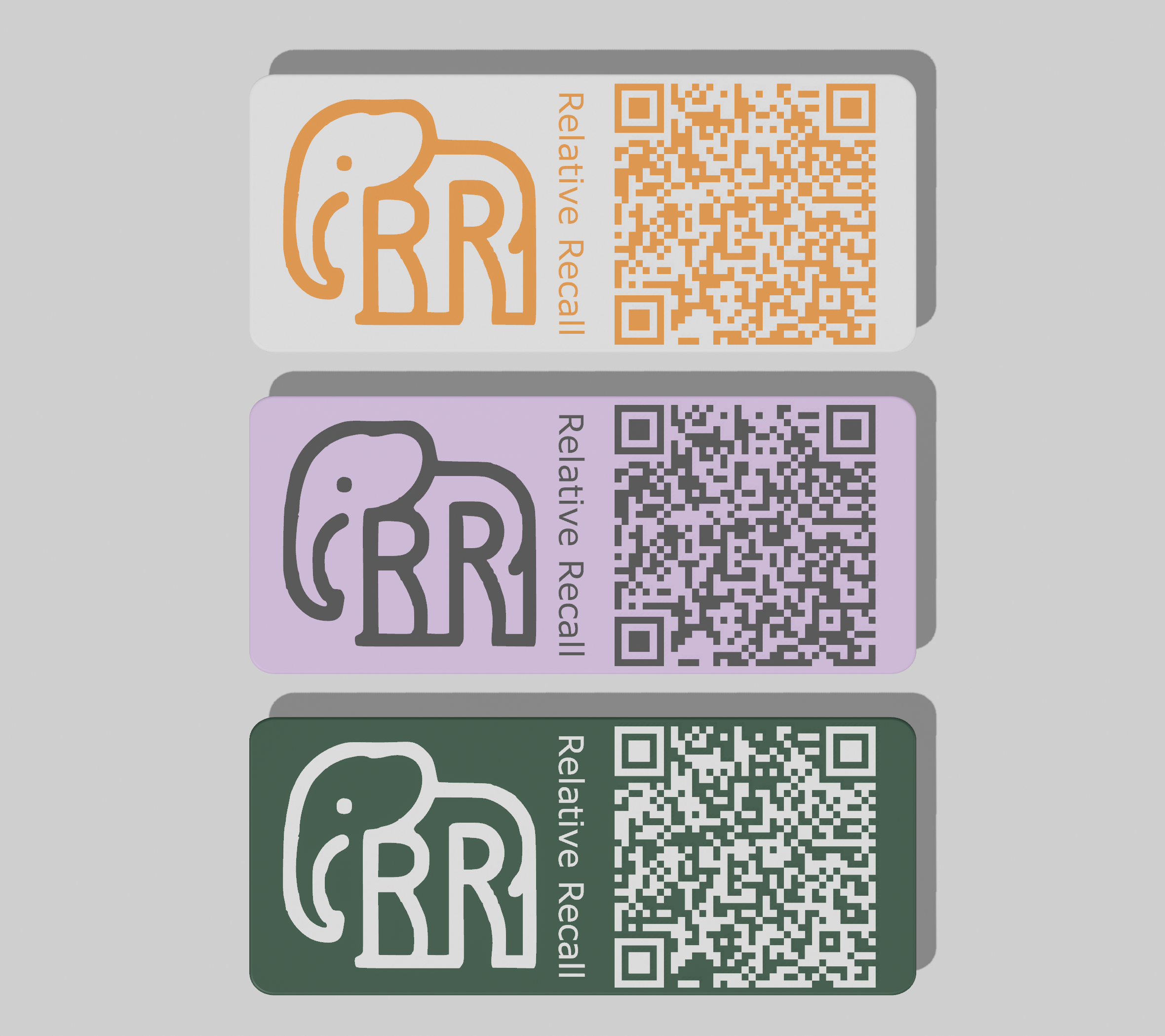 Demonstration of QR code or PIN access features